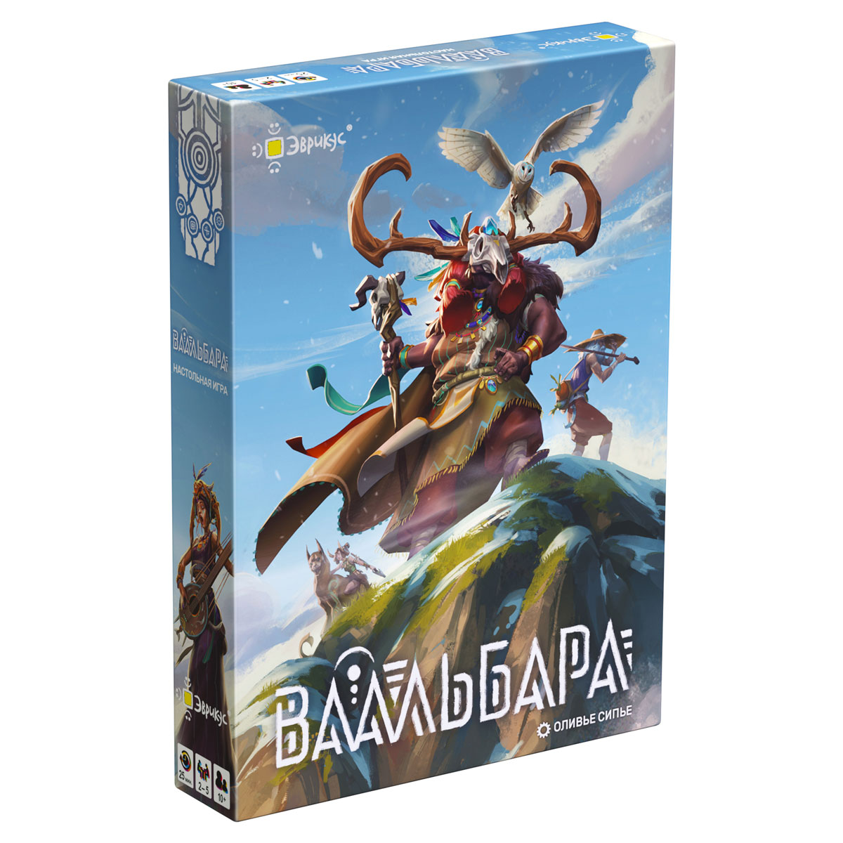 "Эврикус"  Игра настольная "Ваальбара"   BG-12077