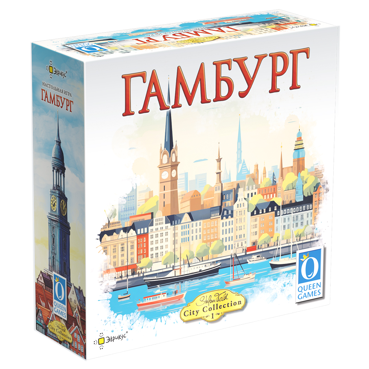 Эврикус Игра настольная "Гамбург" PG-17397