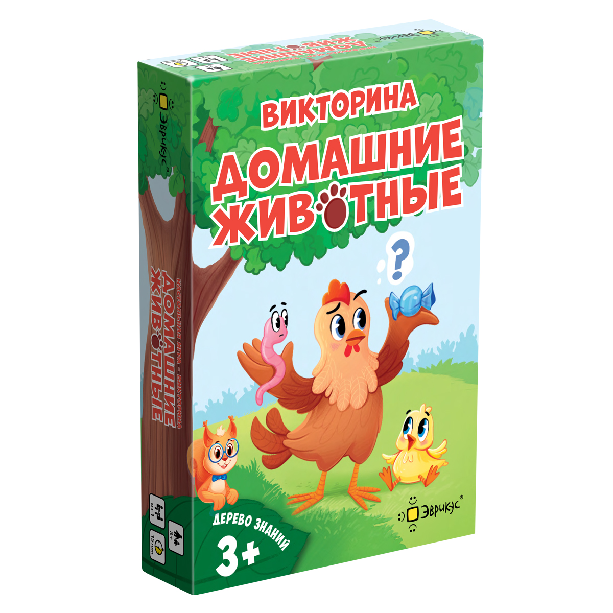 Эврикус "Дерево знаний: Домашние животные" BG-17100