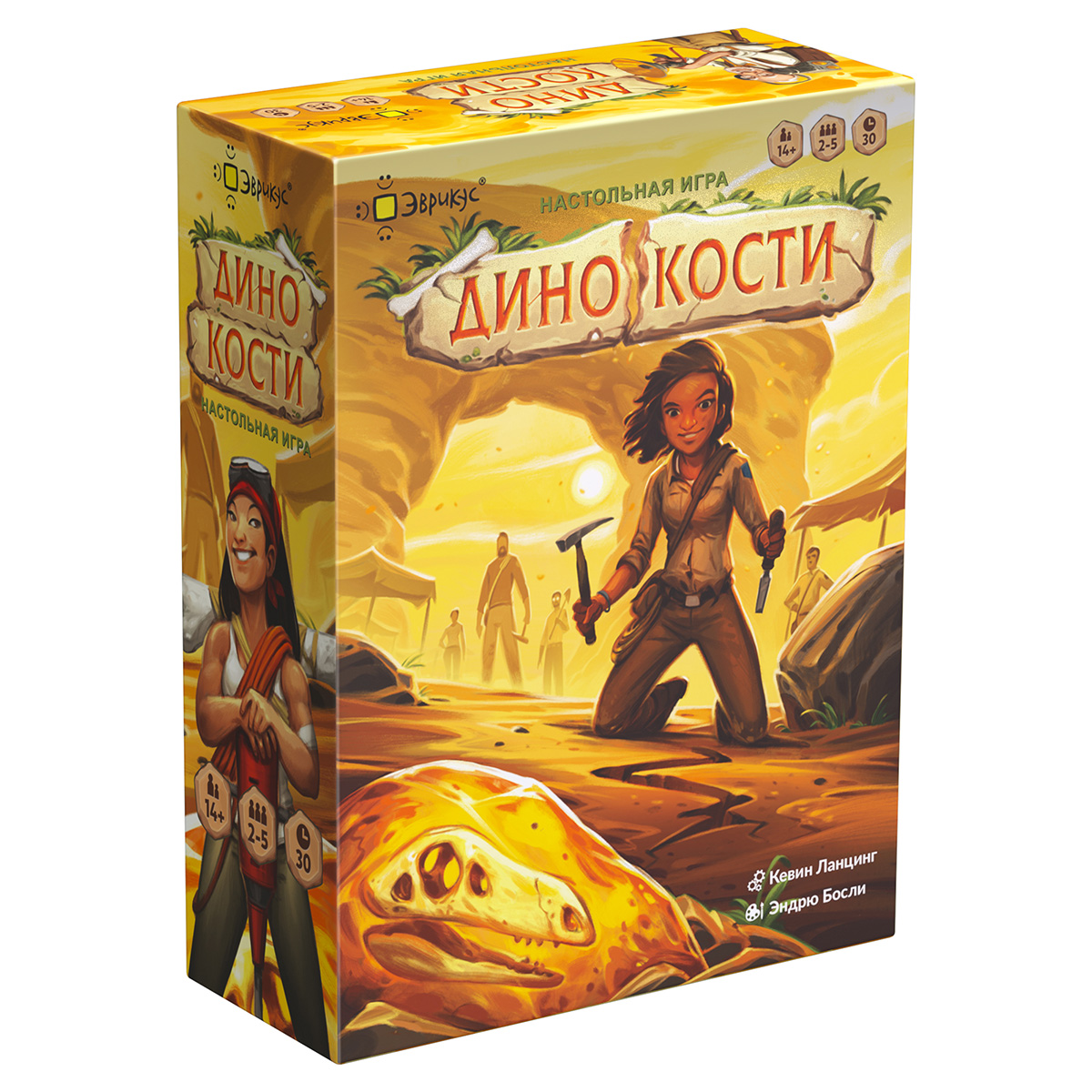 АКЦИЯ !!! "Эврикус" игра настольная "Динокости" PG-17353