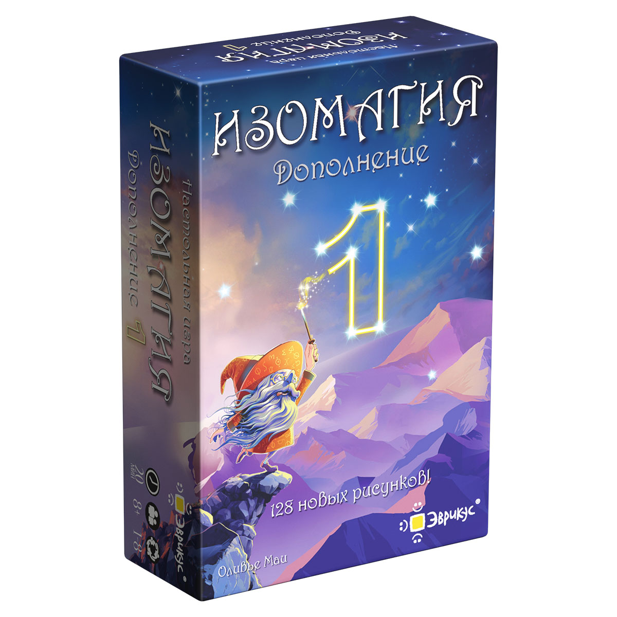"Эврикус" Игра настольная "Изомагия: дополнение № 1" BG-12074