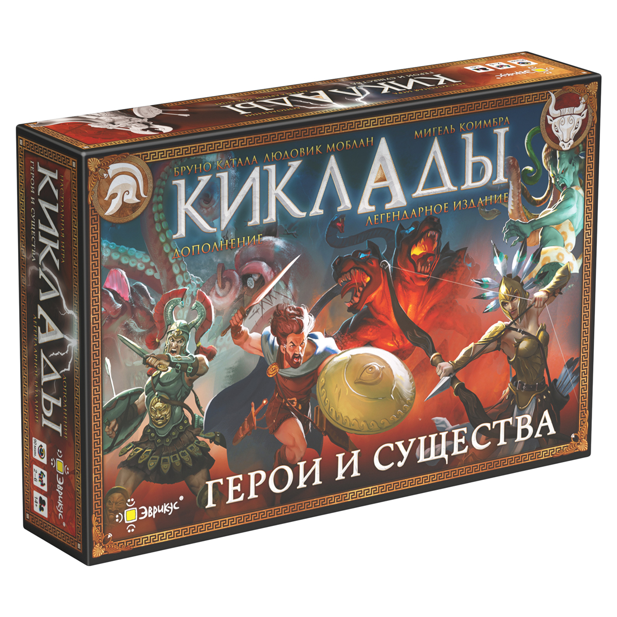 РЕПРИНТ! "Эврикус" "Киклады: Герои и существа" PG-17395 Дополнение
