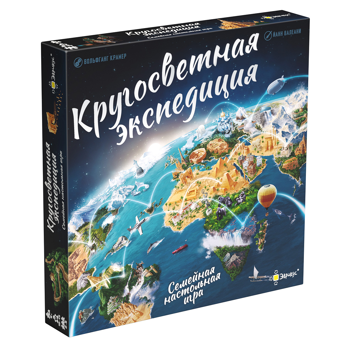 "Эврикус" Игра настольная "Кругосветная экспедиция" PG-17371