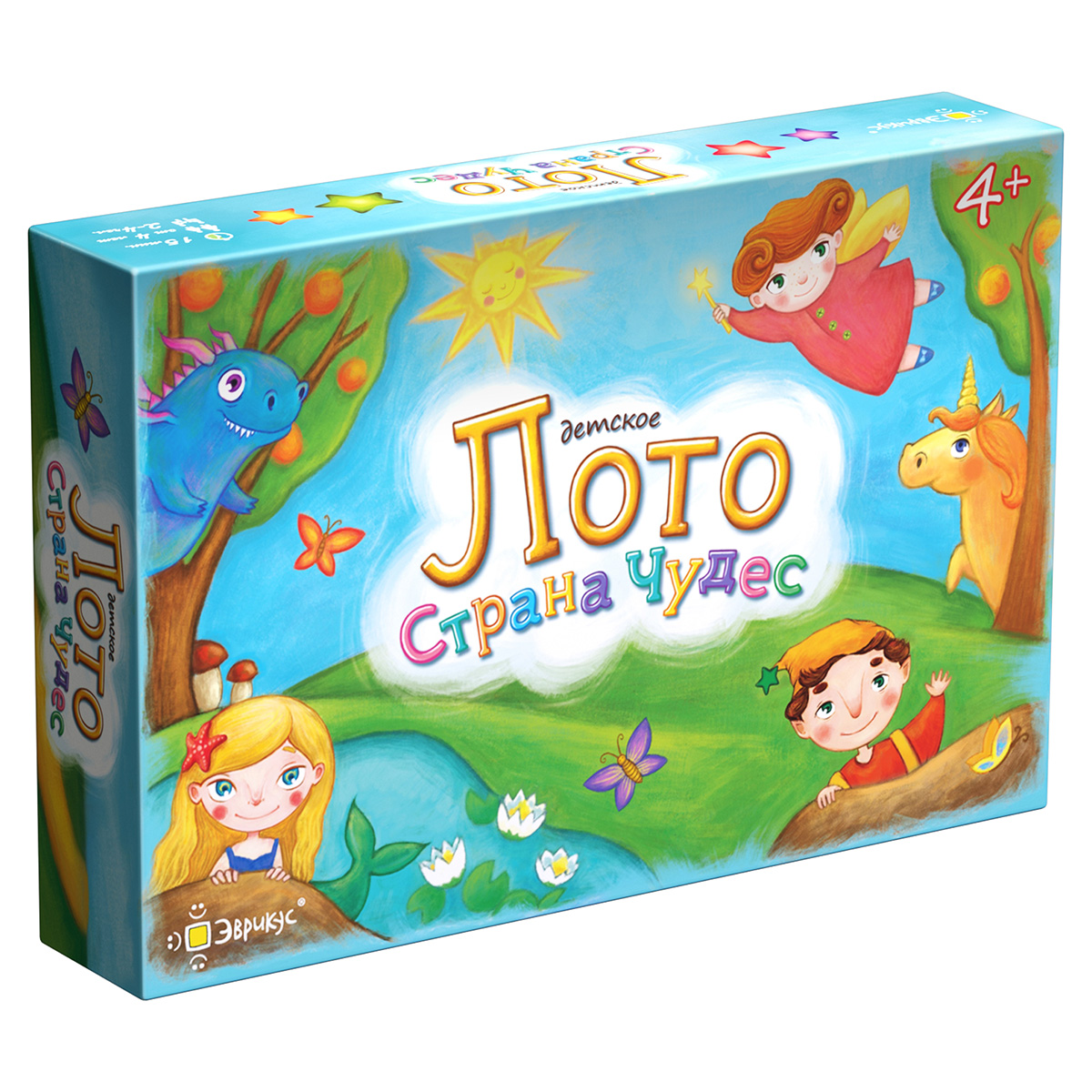 "Эврикус"   Игра настольная "Лото детское. Страна чудес"   BG-12056