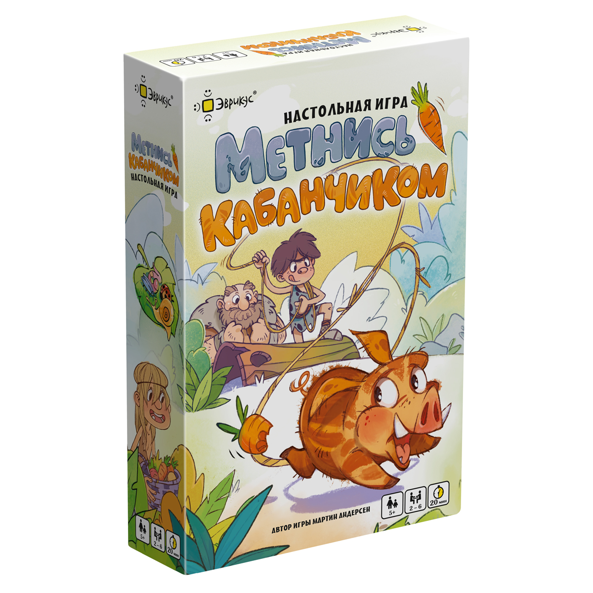 "Эврикус" Игра настольная "Метнись кабанчиком!" BG-12071