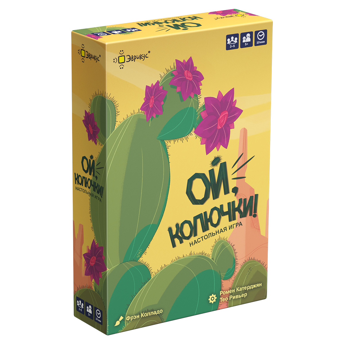Эврикус" Игра настольная "Ой, колючки!" BG-11093