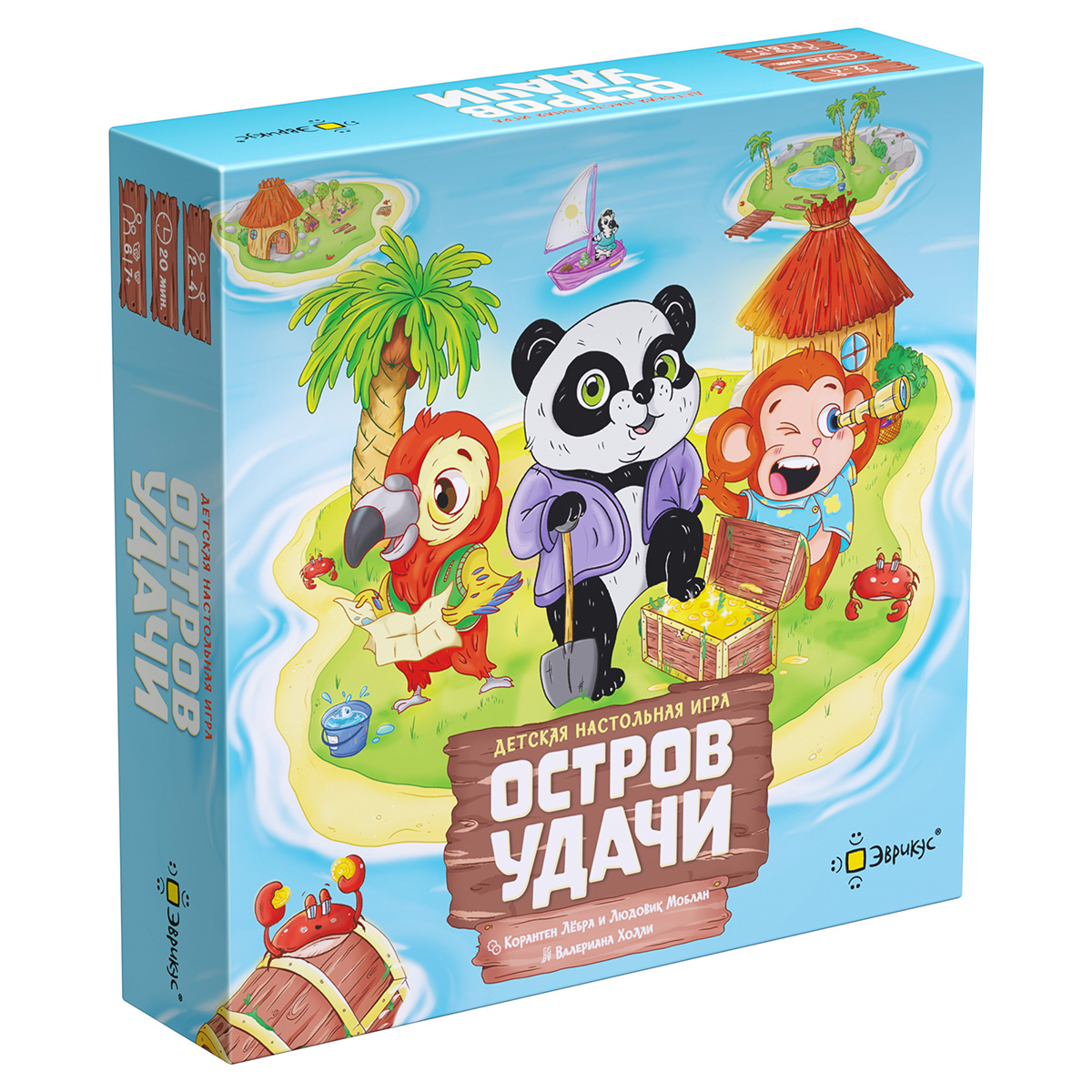 "Эврикус" Игра настольная "Остров удачи" PG-17350