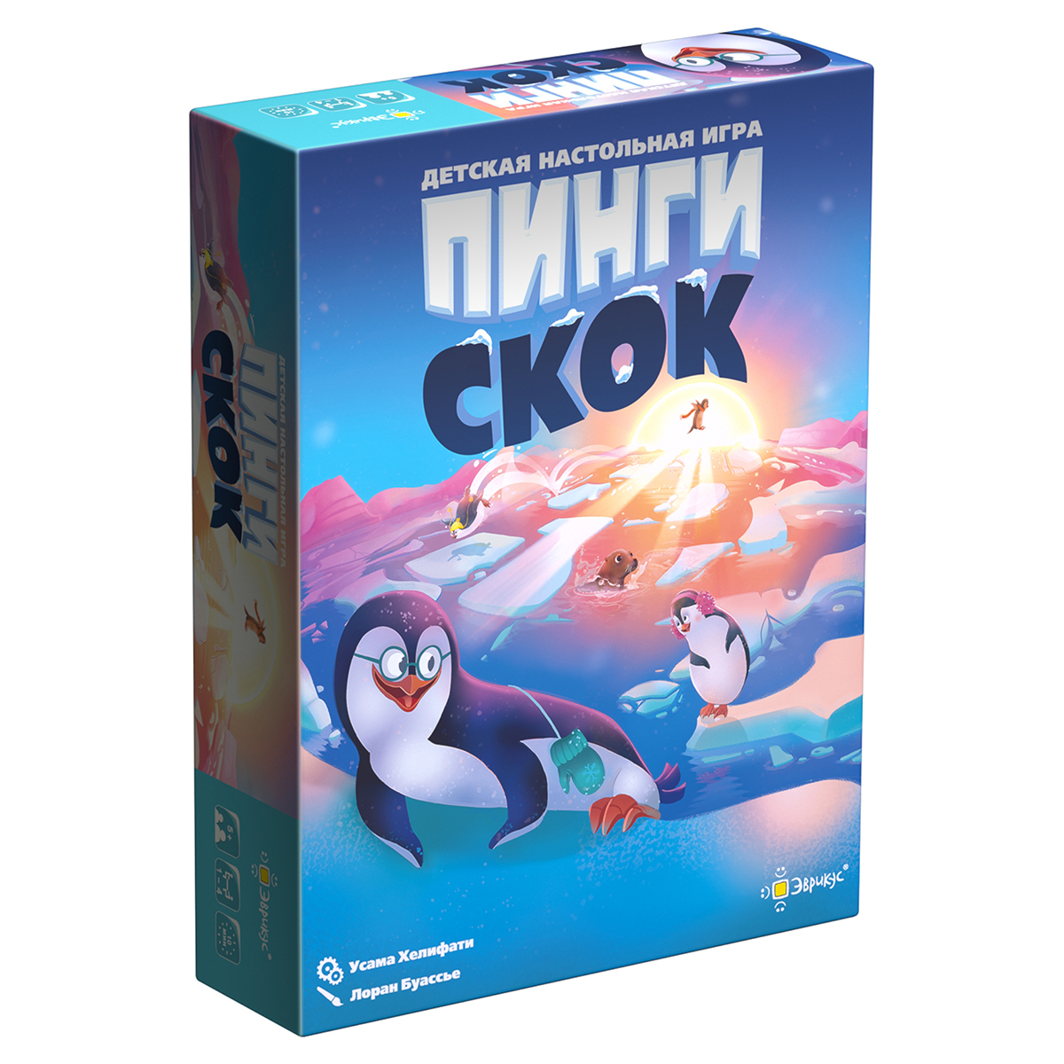 "Эврикус" Игра настольная "Пинги скок" PG-17339