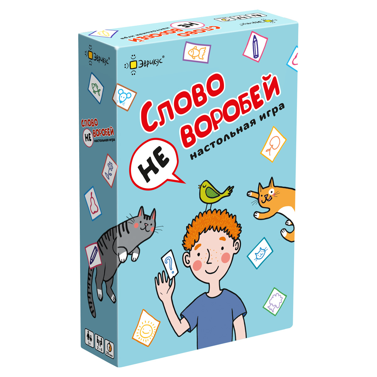 Эврикус Игра настольная  "Слово не воробей" BG-11149