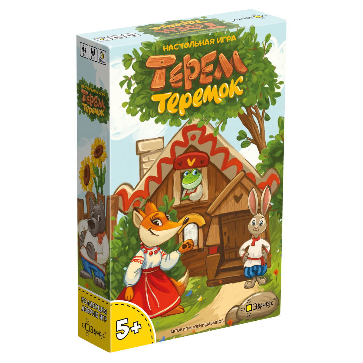 "Эврикус" Игра настольная  "Терем-теремок"   BG-12112