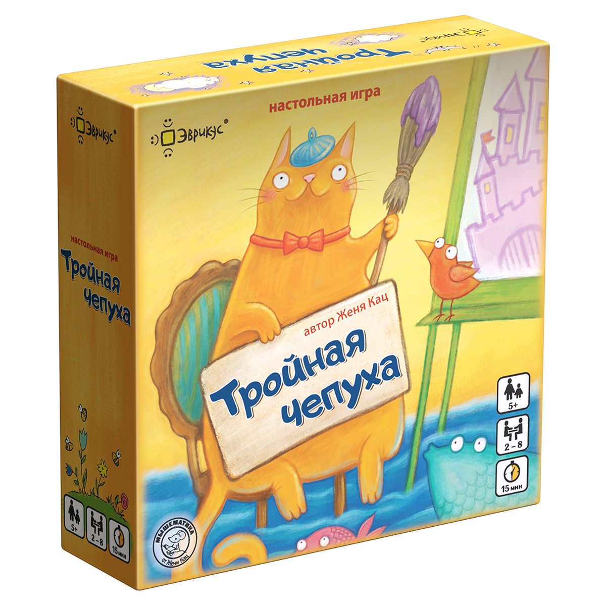 "Эврикус"   Игра настольная "Тройная чепуха"   BG-11006