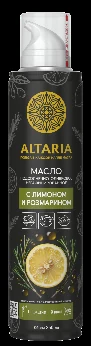 ALTARIA Масло подсолнечно-оливковое нерафинированное с лимоном и розмароном 250мл