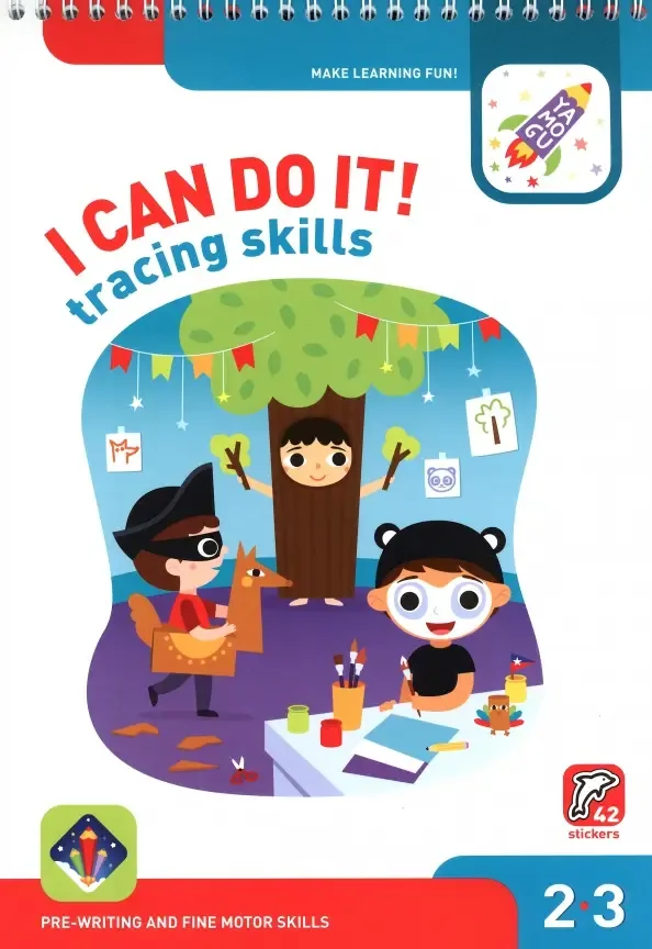 I Can Do It! Tracing Skills. Age 2-3 (Я могу рисовать линии! 2-3 года)