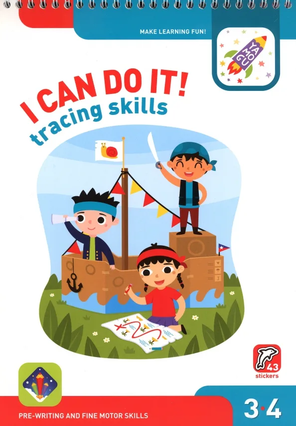 I Can Do It! Tracing Skills. Age 3-4 (Я могу рисовать линии! 3-4 года)