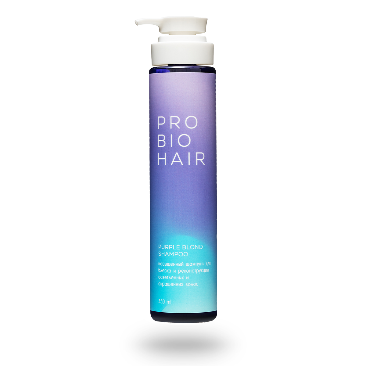 Миниатюра PRO BIO HAIR PURPLE BLOND SHAMPOO, оттеночный шампунь для осветленных волос, 50 мл