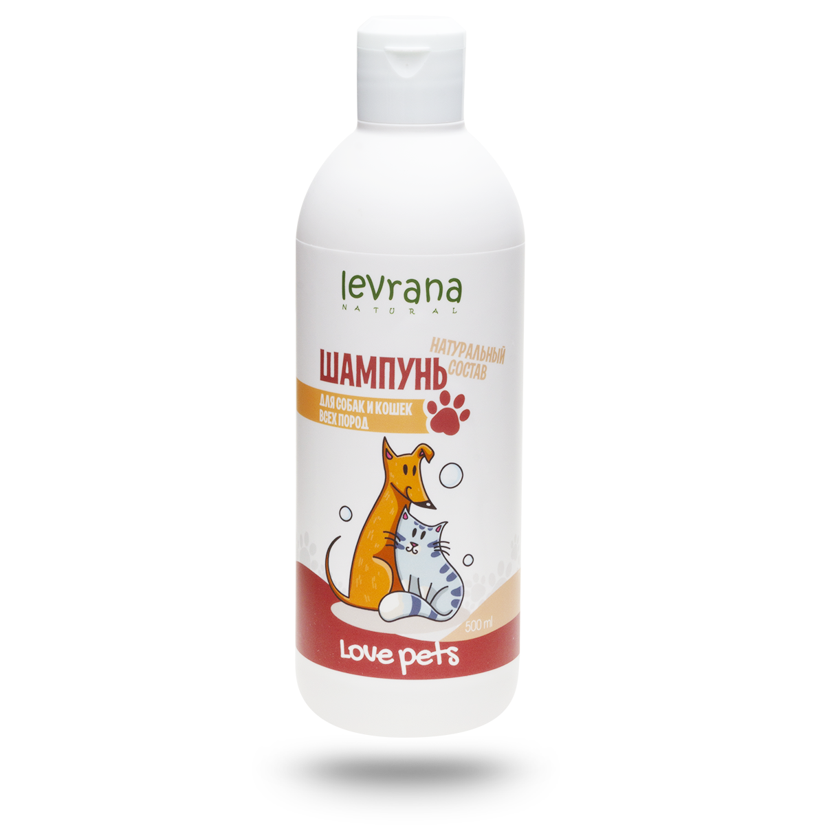Шампунь для собак и кошек всех пород, Love Pets, 0,5л